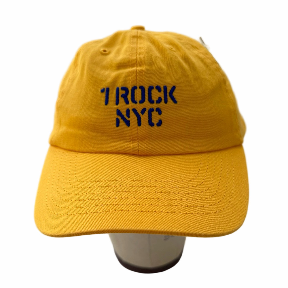 Alex Mill 1 ROCK NYC Hat Cap Yellow NEW Promotional Souvenir Collection NWT